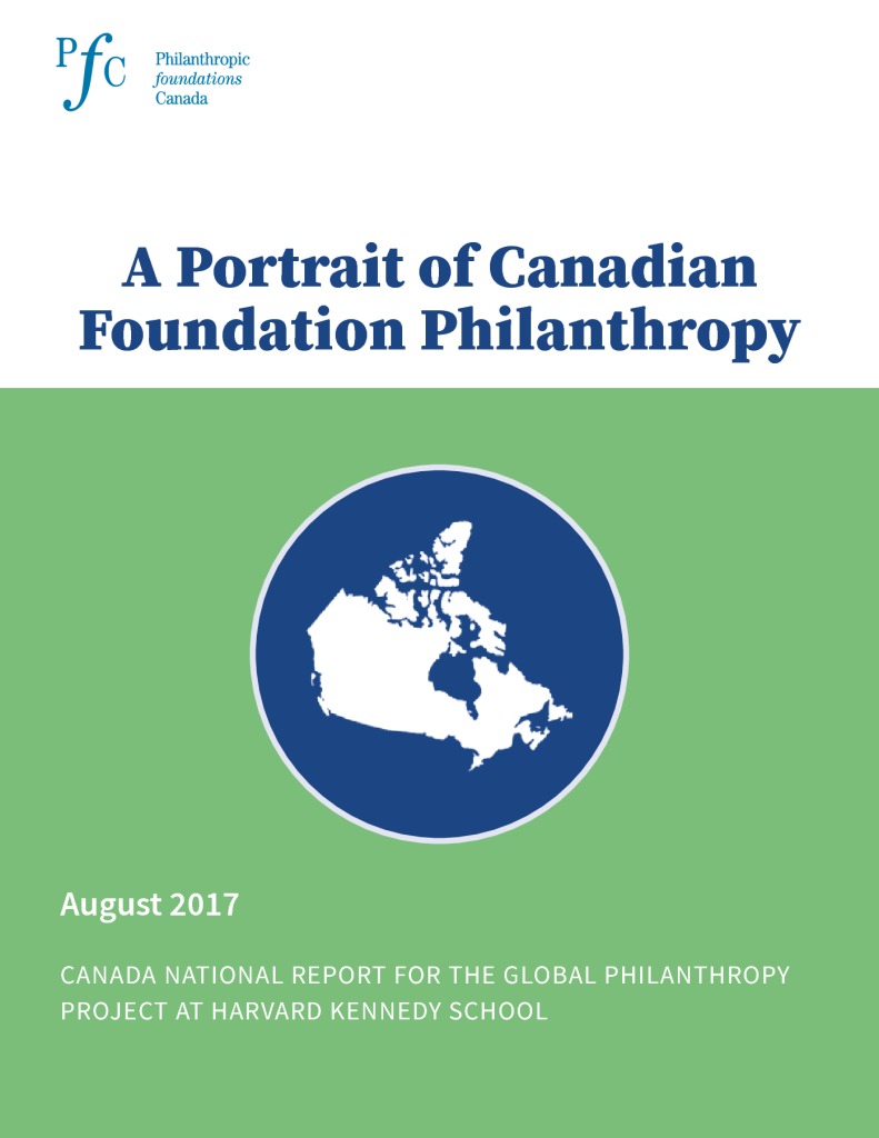 thumbnail of A Portrait of Canadian Foundation Philanthropy