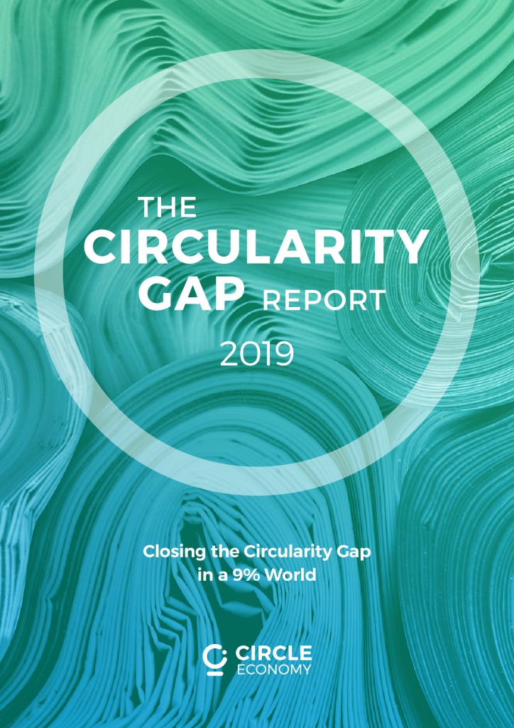 thumbnail of the circularity gap report