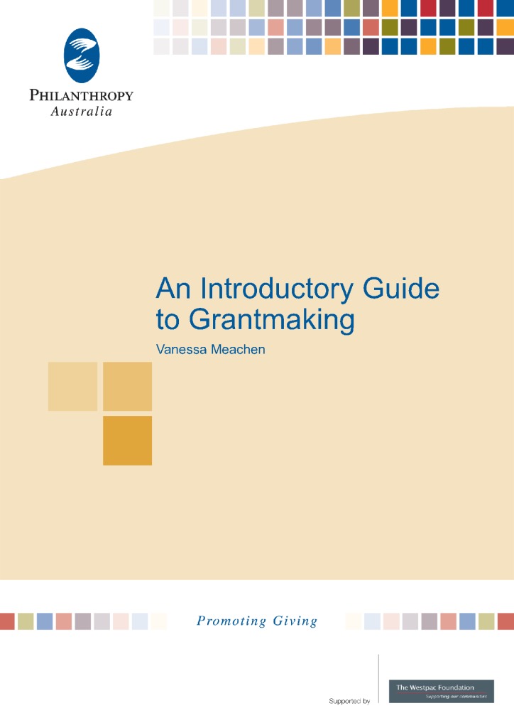thumbnail of PA_An-Introductory-Guide-to-Grantmaking